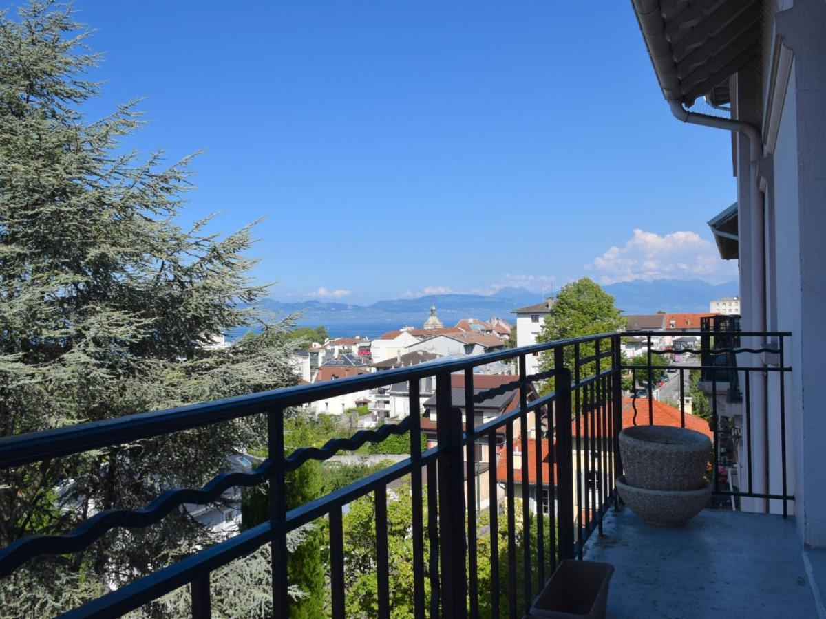 Spacieux Appartement A Evian-Les-Bains Avec Balcon Et Garage - Fr-1-498-48 ภายนอก รูปภาพ